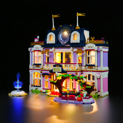 Light kit for Lego Friends 41684 Heartlake City Grand Hotel