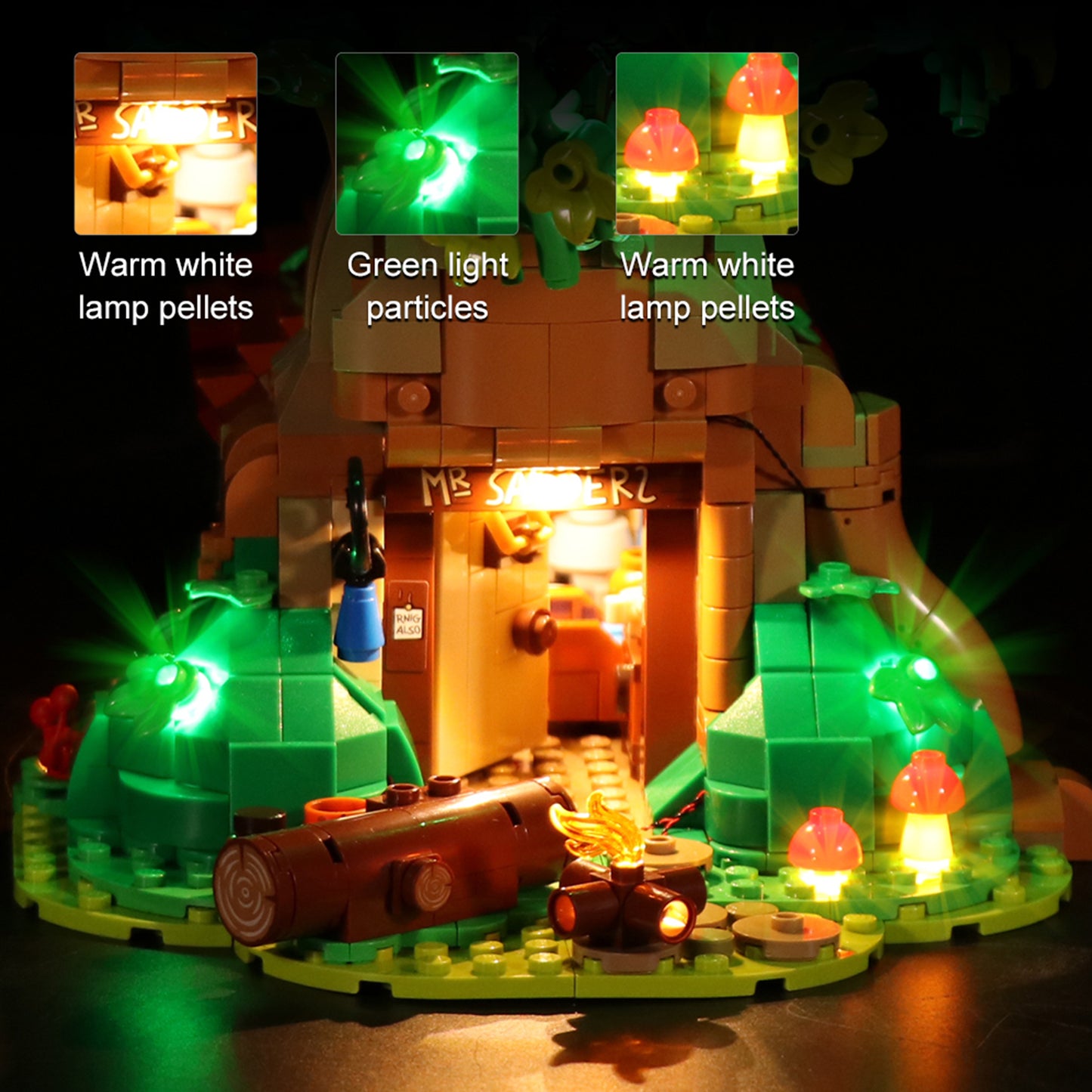  Light kit for Lego Ideas 21326 Disney Winnie The Pooh 