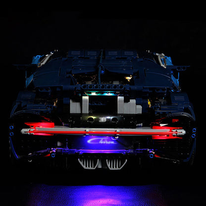 Lighting Kit for Lego Technic Bugatti Chiron 42083 Race Car -ICUANUTY
