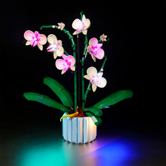 Light kit for Lego Ideas 10311 Orchid Plant Decor