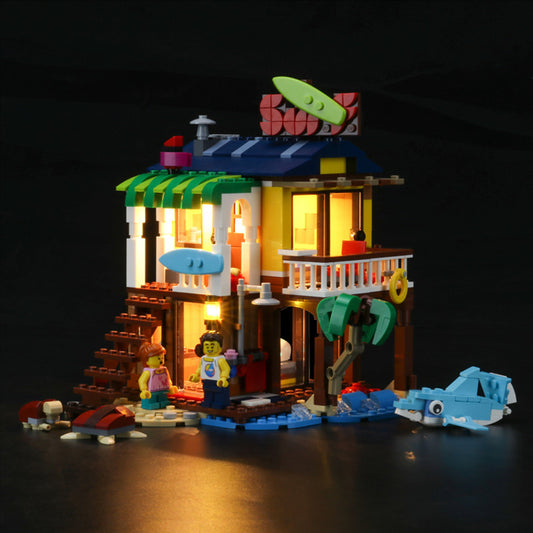 Light kit for Lego Creator 31118 Surfer Beach House