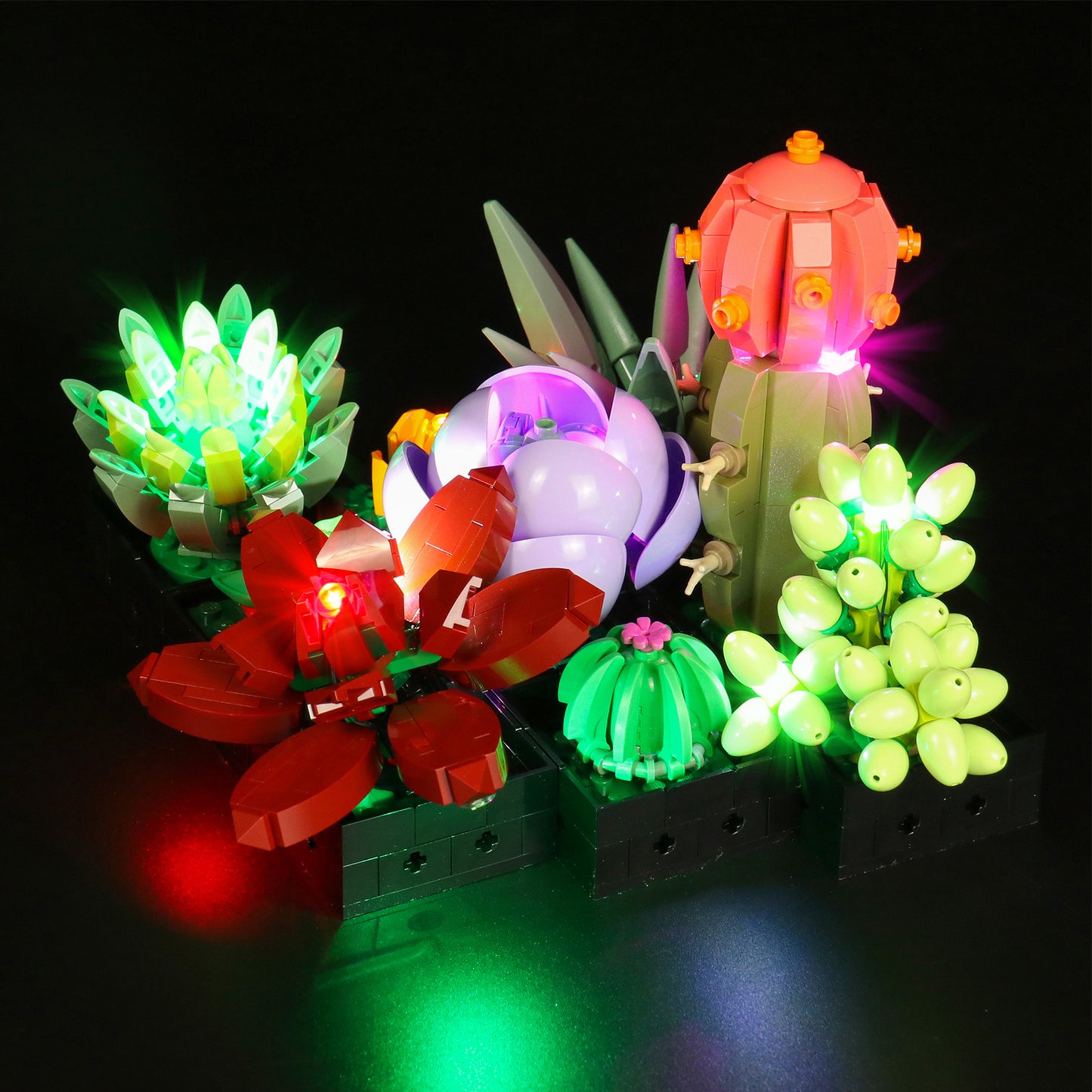 Light kit for Lego Ideas 10309 Succulents Plant Decor Building Set