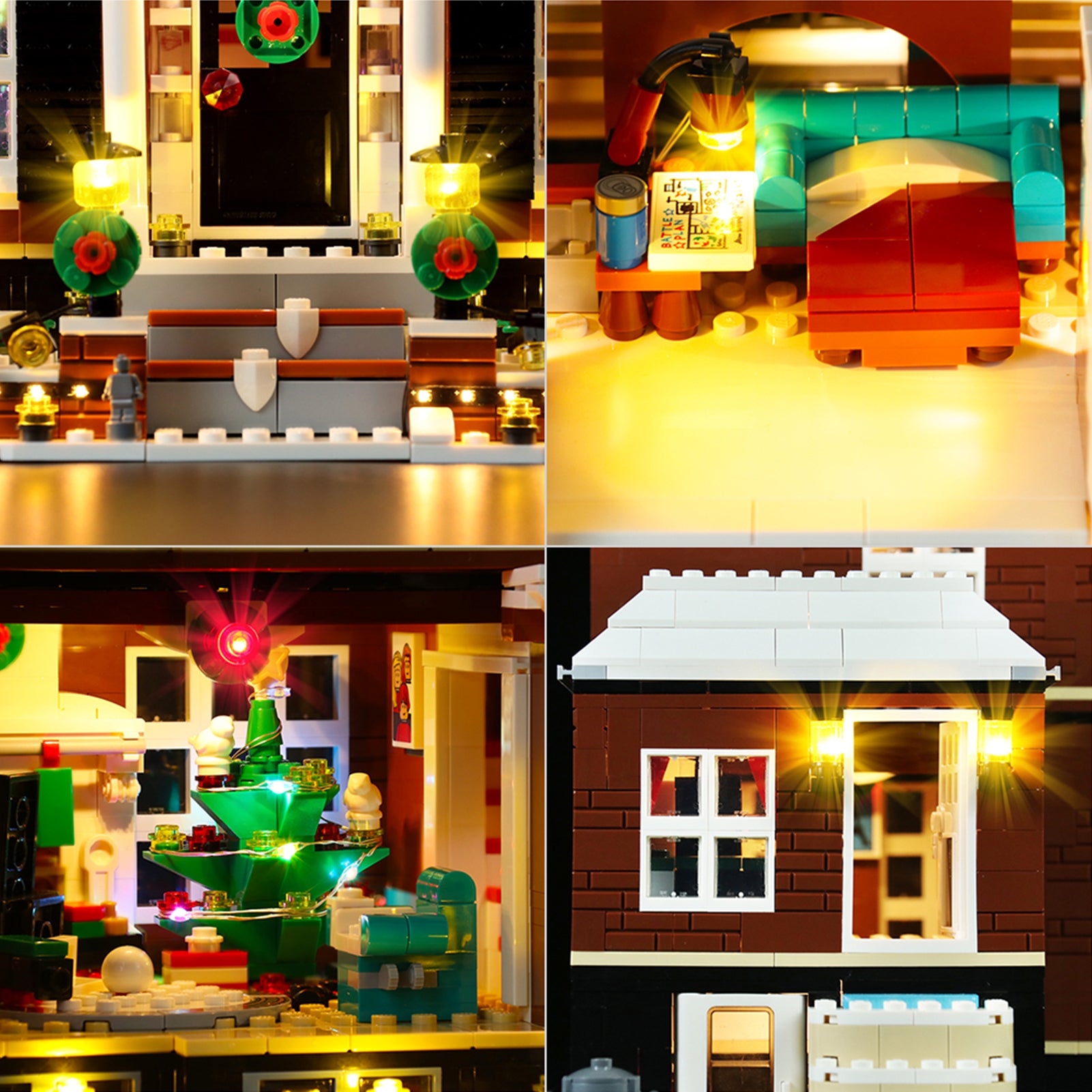 Light kit for Lego Ideas 21330 Home Alone