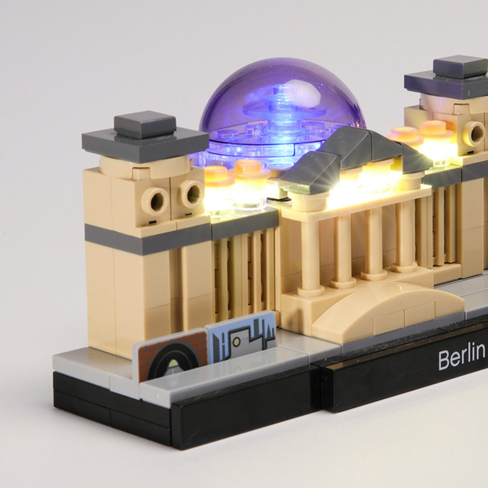 Light kit for Lego City 21027  Architecture Berlin