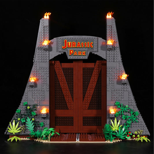 Light kit for LEGO Jurassic World Jurassic Park: T. rex Rampage 75936