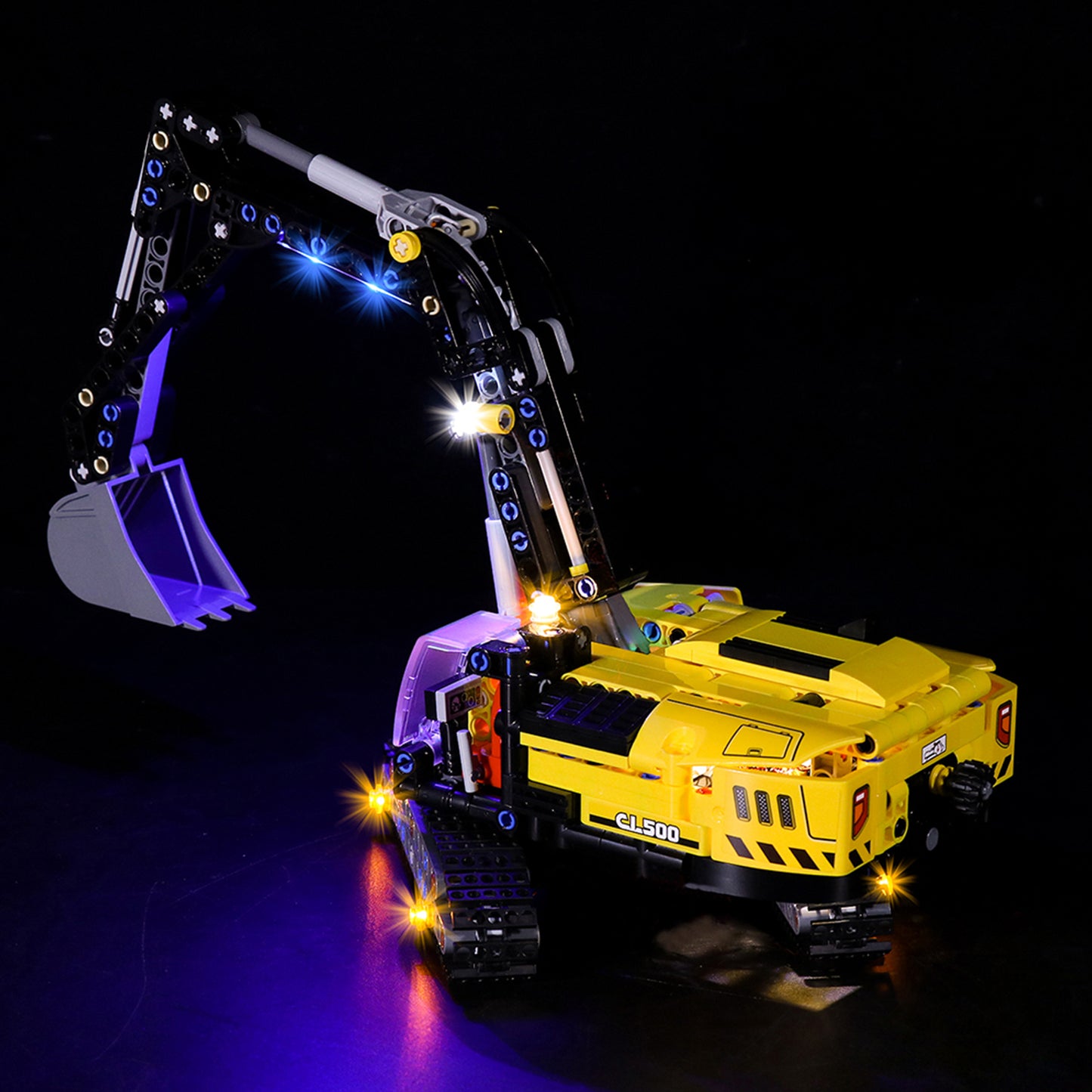 Light kit for Lego Technic 42121 Heavy-Duty Excavator