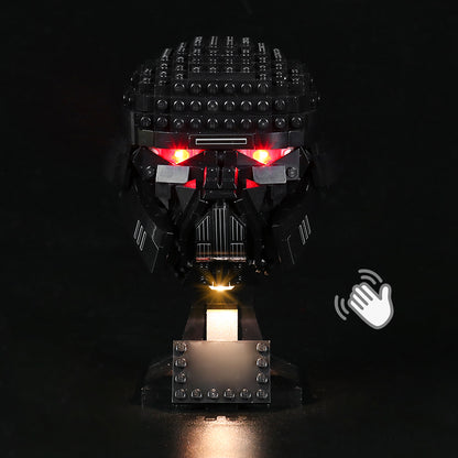 Light kit for Lego Star Wars 75343 Dark Trooper Helmet