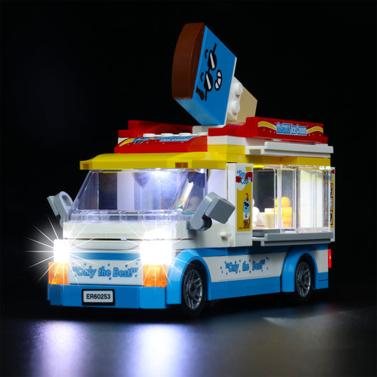 Light kit for Lego 60253 City Ice-Cream Truck