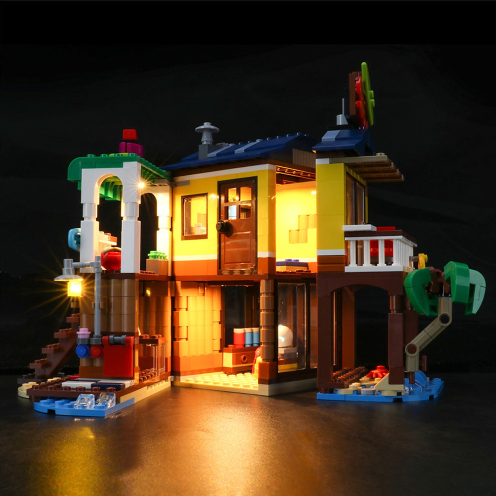 Light kit for Lego Creator 31118 Surfer Beach House