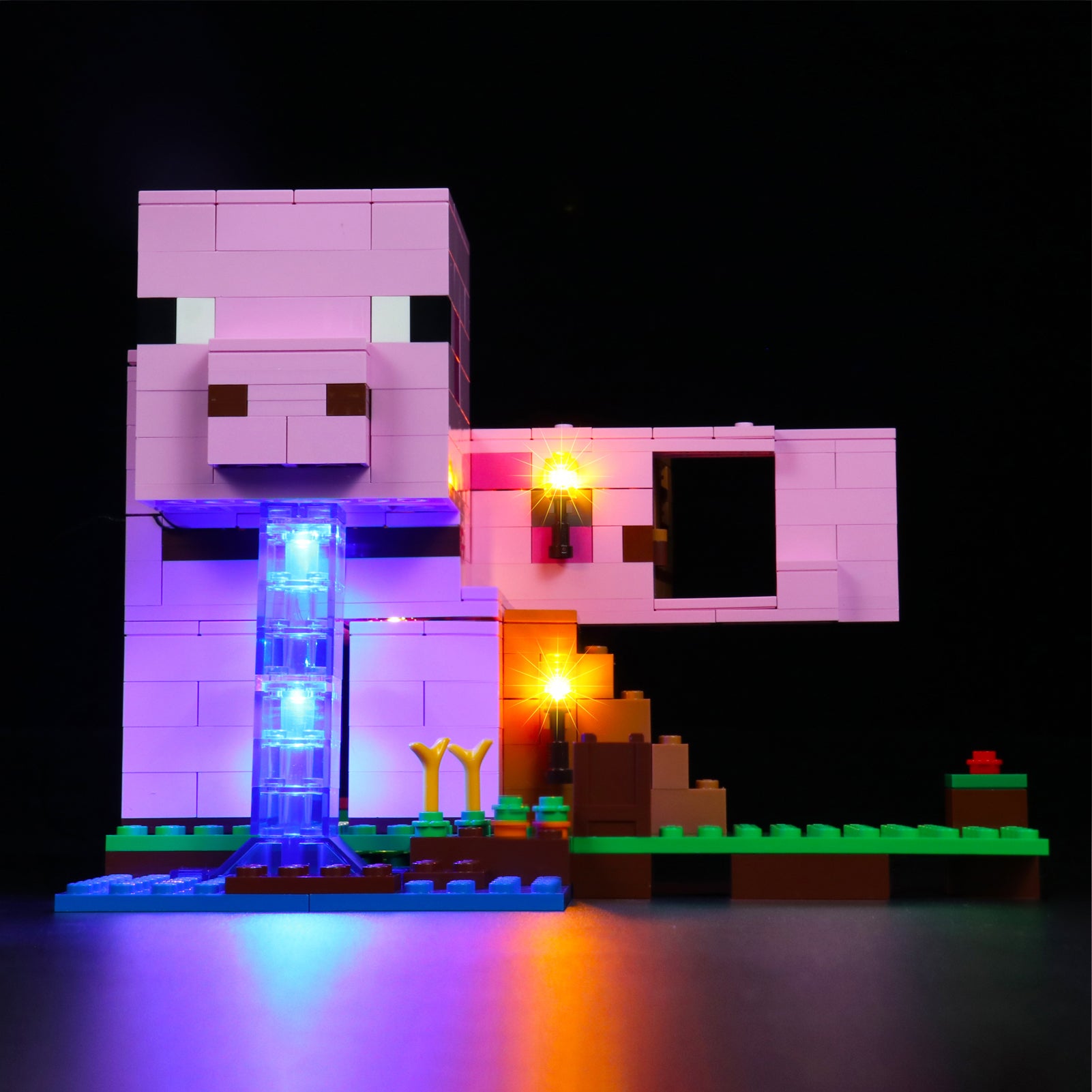 Light kit for Lego Ideas  21170  Minecraft The Pig House 